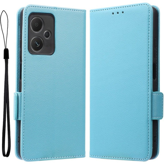 Чохол-книжка для Xiaomi Redmi Note 12 5G / POCO X5 5G, Wallet Litchi Magnet, м'яти