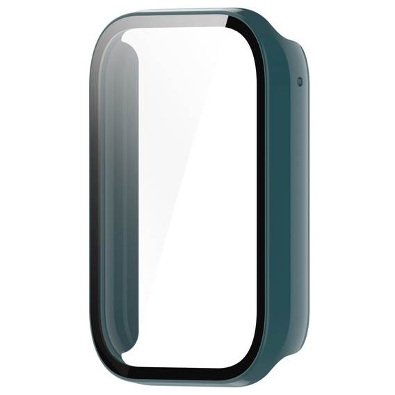 Чехол 2 в 1 + закаленное стекло для Xiaomi Smart Band 8 Pro, зелёный