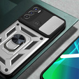 Чохол NOX Camera Slide Motorola Moto G60, CamShield Slide, срібло