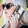 Чохол-книжка для Samsung Galaxy S25, RFID Wallet MagSafe CamShield, чорний