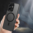 Чохол для Oppo Reno 13F / Oppo Reno 13FS, для MagSafe, ERBORD Matt Case, чорний