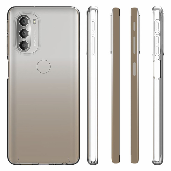 Тонкий корпус для Motorola Moto G51 5G, Slim, прозрачный