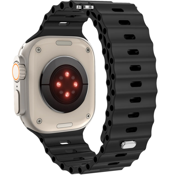 Силіконовий ремінець Apple Watch Ultra 49mm, Black
