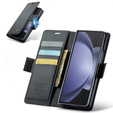 CASE фліп-чохол для Samsung Galaxy Z Fold6 5G, Litchi Wallet, чорний