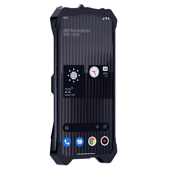 Бронированный чехол для Nothing Phone (1) 5G, Aluminum Alloy, чёрный