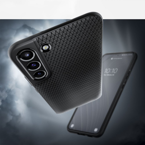 Чехол Spigen до Samsung Galaxy S22, Liquid Air, чёрный