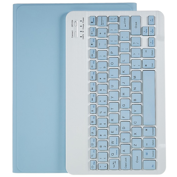 Чехол + клавиатура Samsung Galaxy Tab S7 T870/T875 / S8, Pen Slot, синий