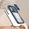 Чехол до Samsung Galaxy A34 5G, Slide Camera, синий