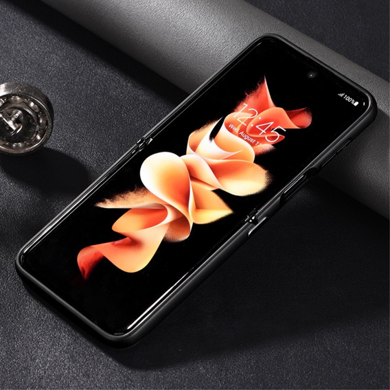 Чохол для Samsung Galaxy Z Flip4 5G, Cloth Texture, Black