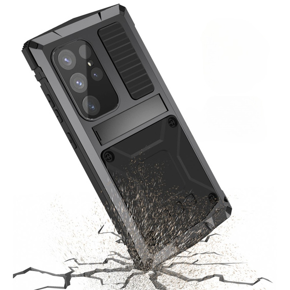 Бронированный чехол для Samsung Galaxy S25 Ultra, R-JUST, чёрный