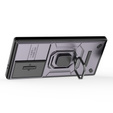 Чехол для Samsung Galaxy S24 Ultra, KickStand Camera Lens, фиолетовый