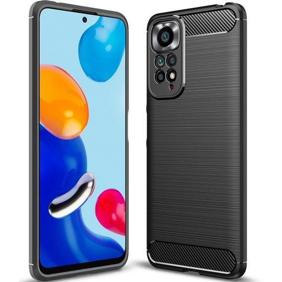 Чохол ERBORD Karbon до Xiaomi Redmi Note 11 / 11S, Black