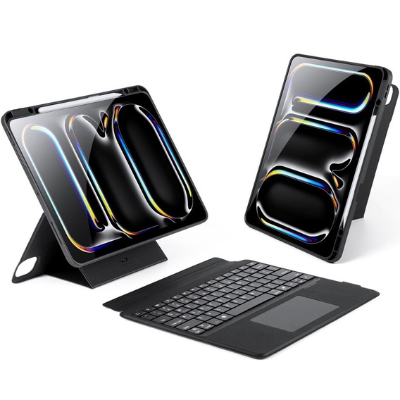 Обкладинка для клавіатури Apple iPad Pro 13" 7-го покоління 2024 року, Dux Ducis DK Series, чорна