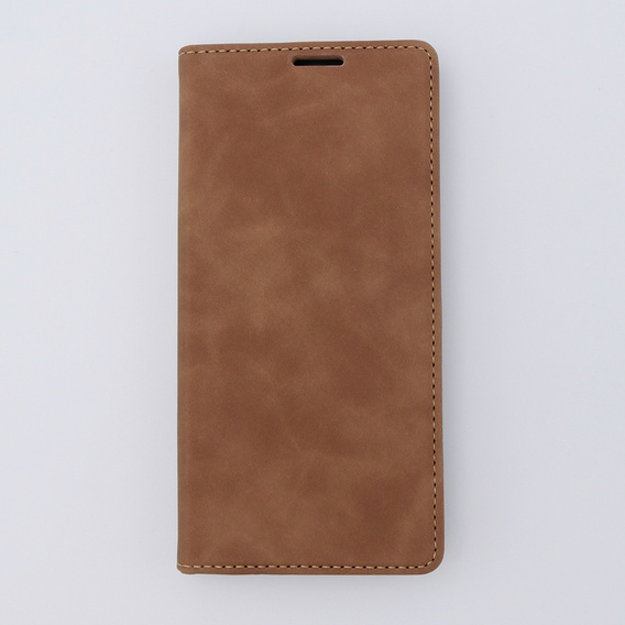 Чохол для Xiaomi Redmi Note 12S, ERBORD Vintage, гаманець з клапаном, коричневий