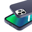 Чехол ERBORD до iPhone 13 Pro, Silicone, Dark Blue