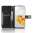 Футляр з клапаном для Huawei P60 / P60 Pro, Crazy Horse Wallet, чорний