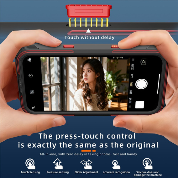 Водонепроникний чохол SHELLBOX GTM IP68 з MagSafe для iPhone 17 Pro Max