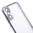 Чохол для Samsung Galaxy S22, Magnetic Dual Glass, сріблястий