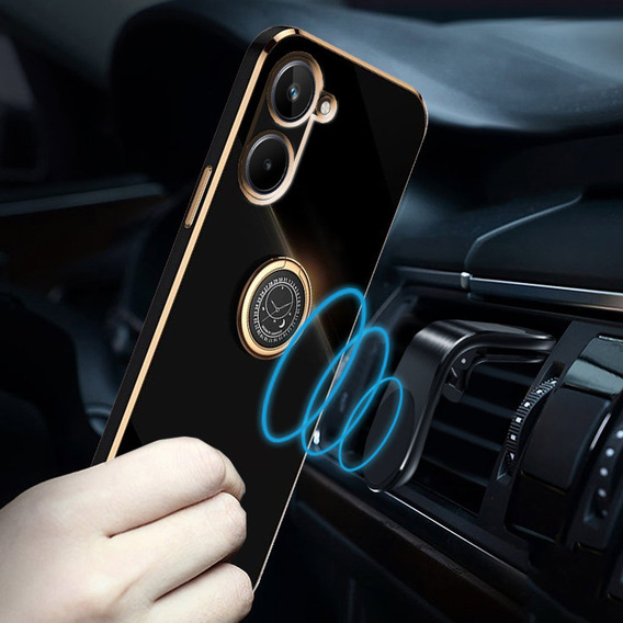 Чoхол до Realme 10 4G, Electro Ring, чорний