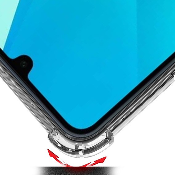 Чехол для Samsung Galaxy A16, гибридный чехол Fusion Hybrid, для MagSafe, прозрачный + стекло для экрана