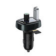 Baseus S13 Автомобильное зарядное устройство 2-Port USB + Transmiter FM - Black