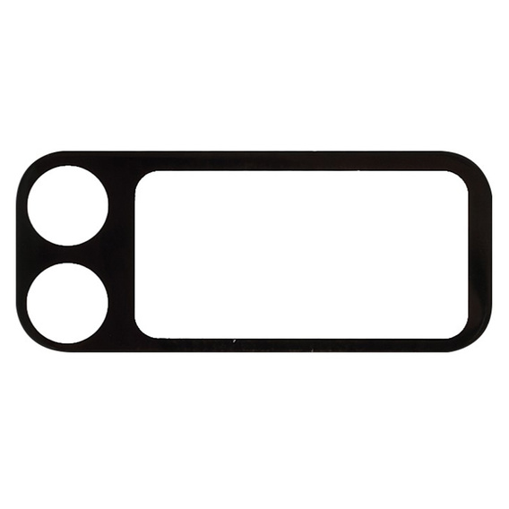 Защитное стекло на камеру до Galaxy Z Flip3 5G, Black