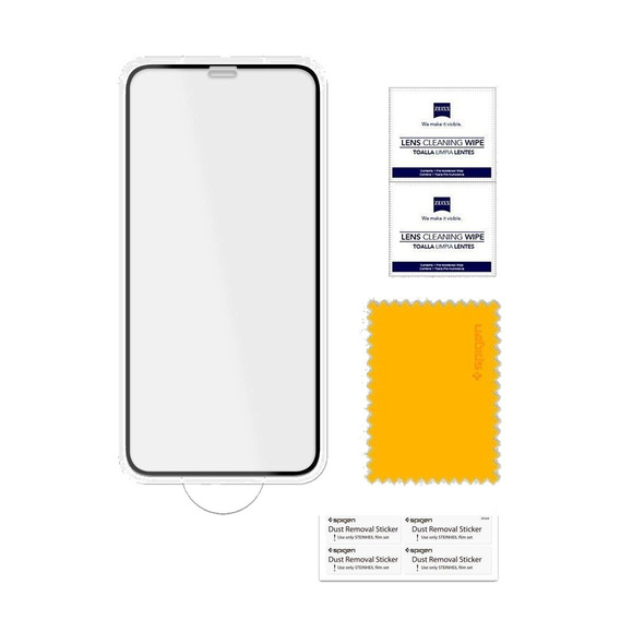 Загартоване скло SPIGEN для iPhone 11 / iPhone XR, Full Cover Glass