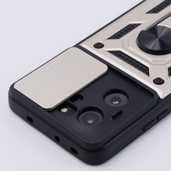 Чехол NOX Camera Slide Xiaomi 13T / 13T Pro, CamShield Slide, золотой
