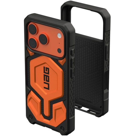Чохол Urban Armor Gear для iPhone 17 Pro Max, Monarch Pro MagSafe, помаранчевий