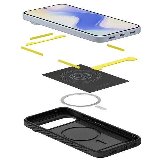 Чехол Spigen Rugged Armor MagSafe для Google Pixel 10 Pro XL, черный