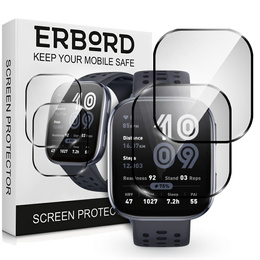 2x Гібридне скло ERBORD для Amazfit BIP 6