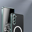 Захисний чохол для камери Samsung Galaxy S23 Plus, CamShield MagSafe, прозорий / зелений