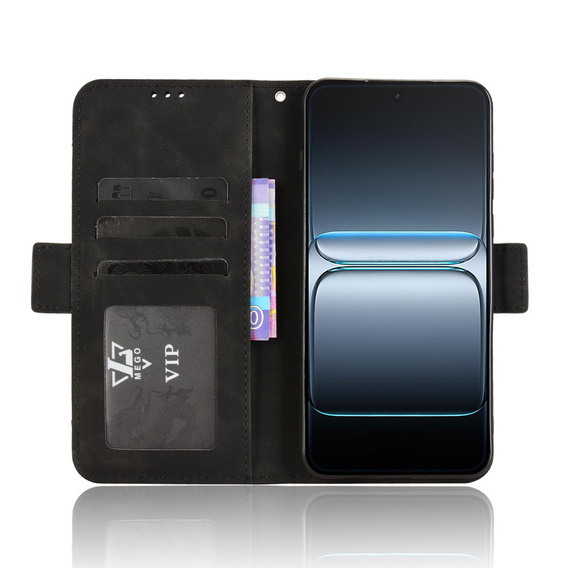 Футляр з клапаном для OnePlus Nord 5, Card Slot, чорний