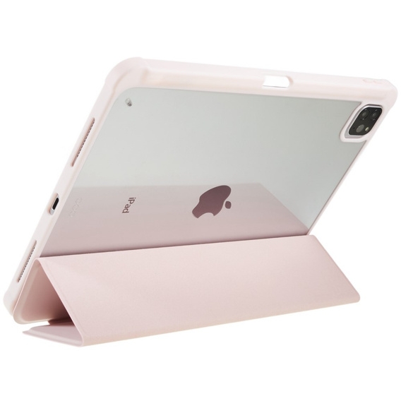 Чохол для iPad Pro 12.9" 2022/2021/2020 (6/5/4 gen.), Smartcase Hybrid, з місцем для стилуса, рожевий