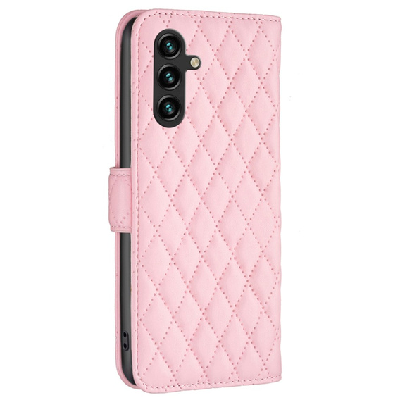 Откидной чехол для Samsung Galaxy A15, Wallet, BINFEN COLOR, розовый