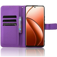 Откидной чехол для Realme 12 Pro 5G / 12 Pro+ 5G, Wallet Smart Magnet, фиолетовый