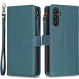 Откидной чехол для Samsung Galaxy A54 5G, Wallet Zipper Pocket, чёрный