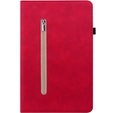 Чехол до Lenovo Tab M9, Wallet Pen Slot, красный