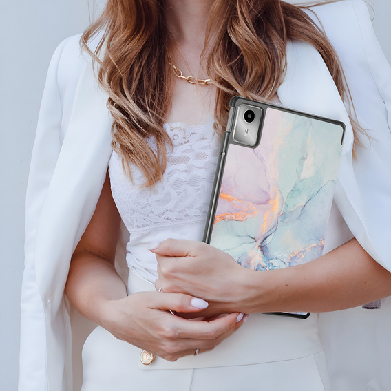 Чехол для Lenovo Tab M11, Smartcase, Marble 1#