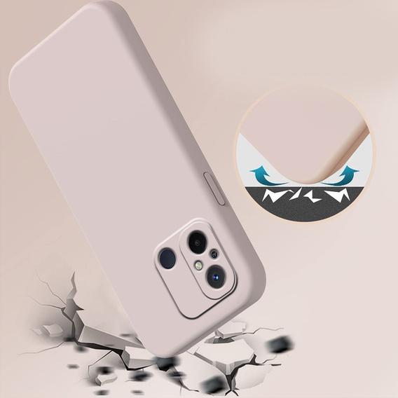 Чoхол до Xiaomi Redmi 12C, Silicone Lite, рожевий
