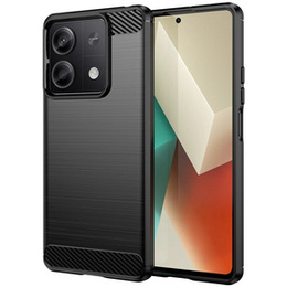 Чехол до Xiaomi Redmi Note 13 5G, Carbon, чёрный
