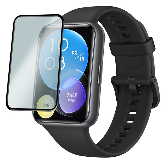 2x Гібридне скло ERBORD для Huawei Watch Fit 2