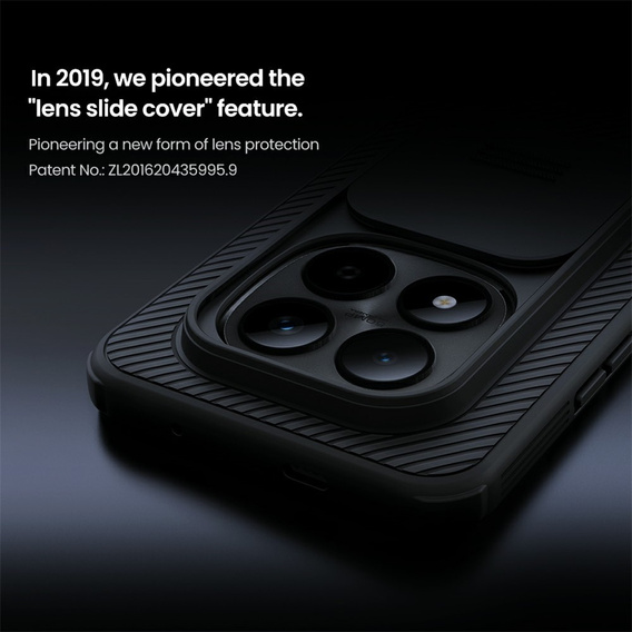 Чехол NILLKIN Camshield Pro с защитой камеры для Xiaomi Redmi Note 15 Pro Plus 5G / Poco M8 Pro 5G