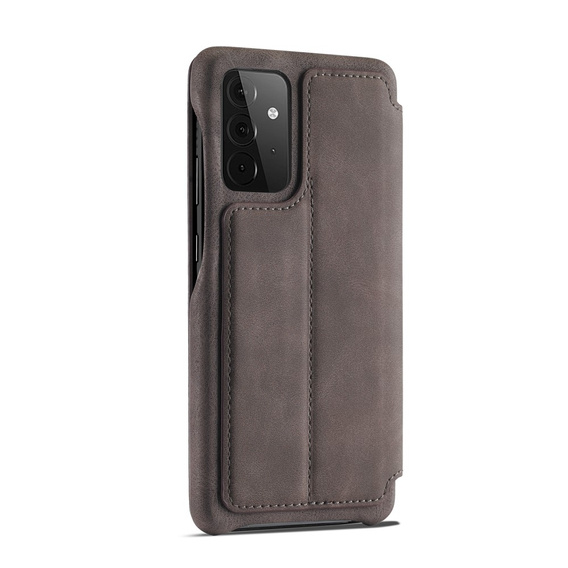 Откидной чехол для Samsung Galaxy A52 5G / 4G, LC.IMEEKE, серый