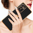 Чохол для Samsung Galaxy A25 5G, Electro heart, чорний + Full Glue Ceramic Glass