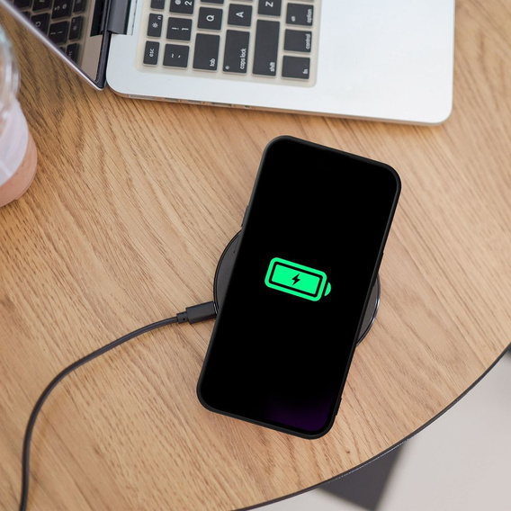 ERBORD Силіконовий чохол для iPhone 15, чорний