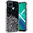 Чoхол до Realme C21Y / C25Y, Glittery, чорний