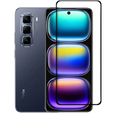 3D загартоване скло для Infinix Hot 50 Pro 4G, чорна рамка