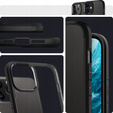 Чoхол Spigen до iPhone 12/12 Pro, Ultra Hybrid, матовий чорний