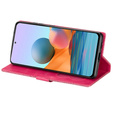Откидной чехол для Samsung Galaxy A36 5G, Wallet Zipper Pocket Glittery, розовый
